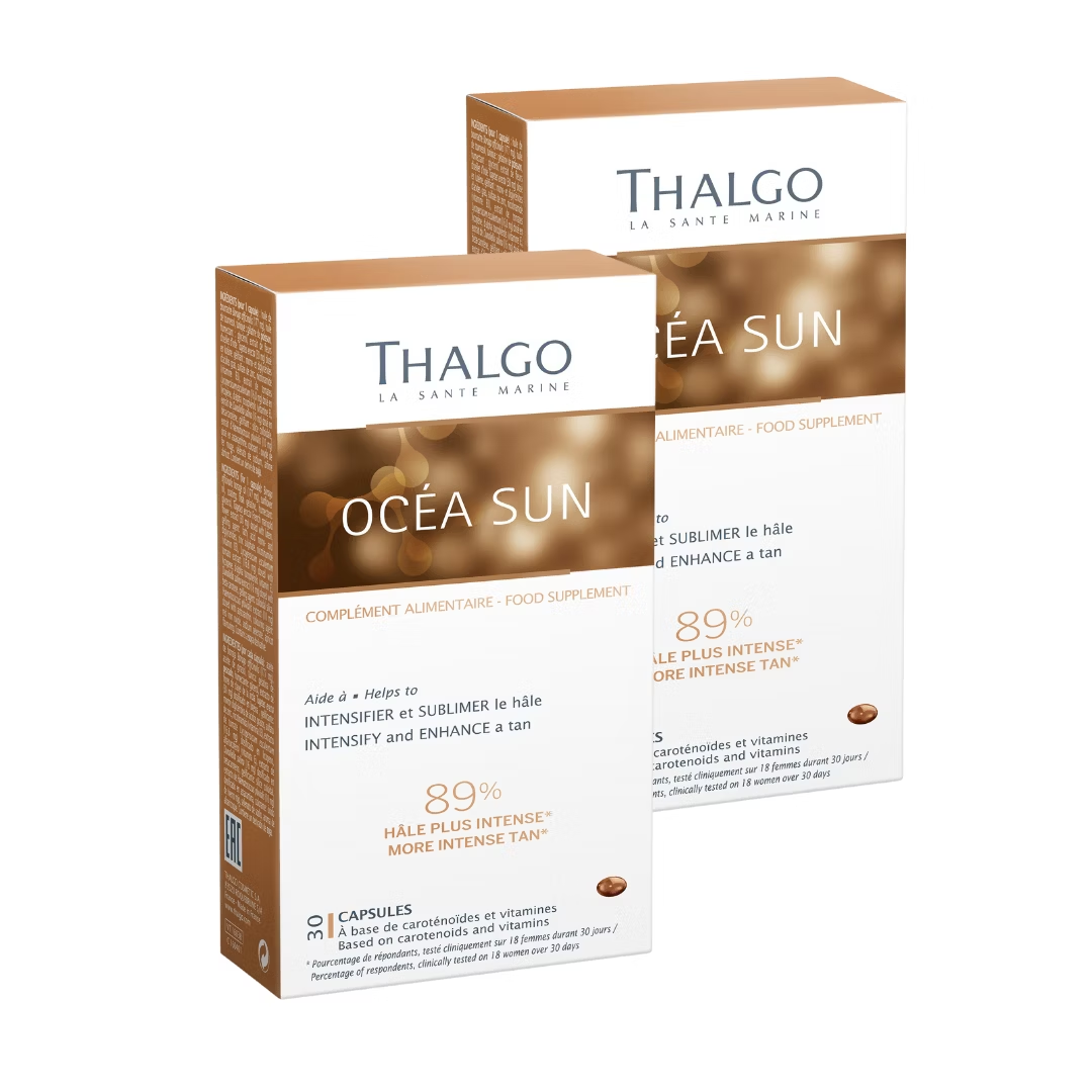 betakaroten , ocea sun , thalgo produkter